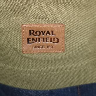 Royal Enfield Men's Poloshirt Light Olive